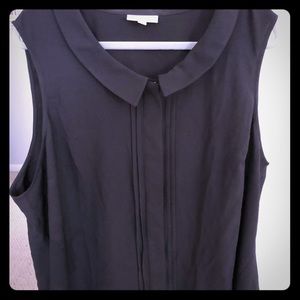 ModCloth NWOT Black Sleeveless Blouse